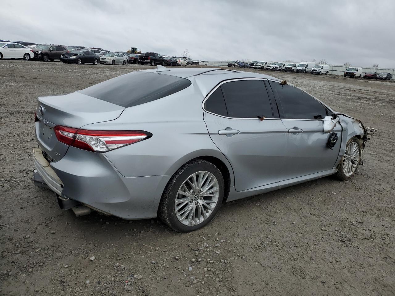 2019 Toyota Camry VIN 4T1B11HK4KU293197 Copart auction photo, all over damage thumbnail 3