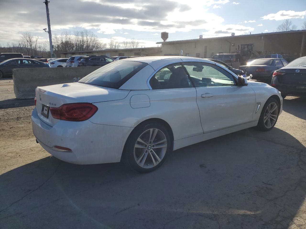 2018 BMW 4er VIN WBA4Z3C55JEC56297 Copart auction photo, front end / minor dent/scratches damage thumbnail 3