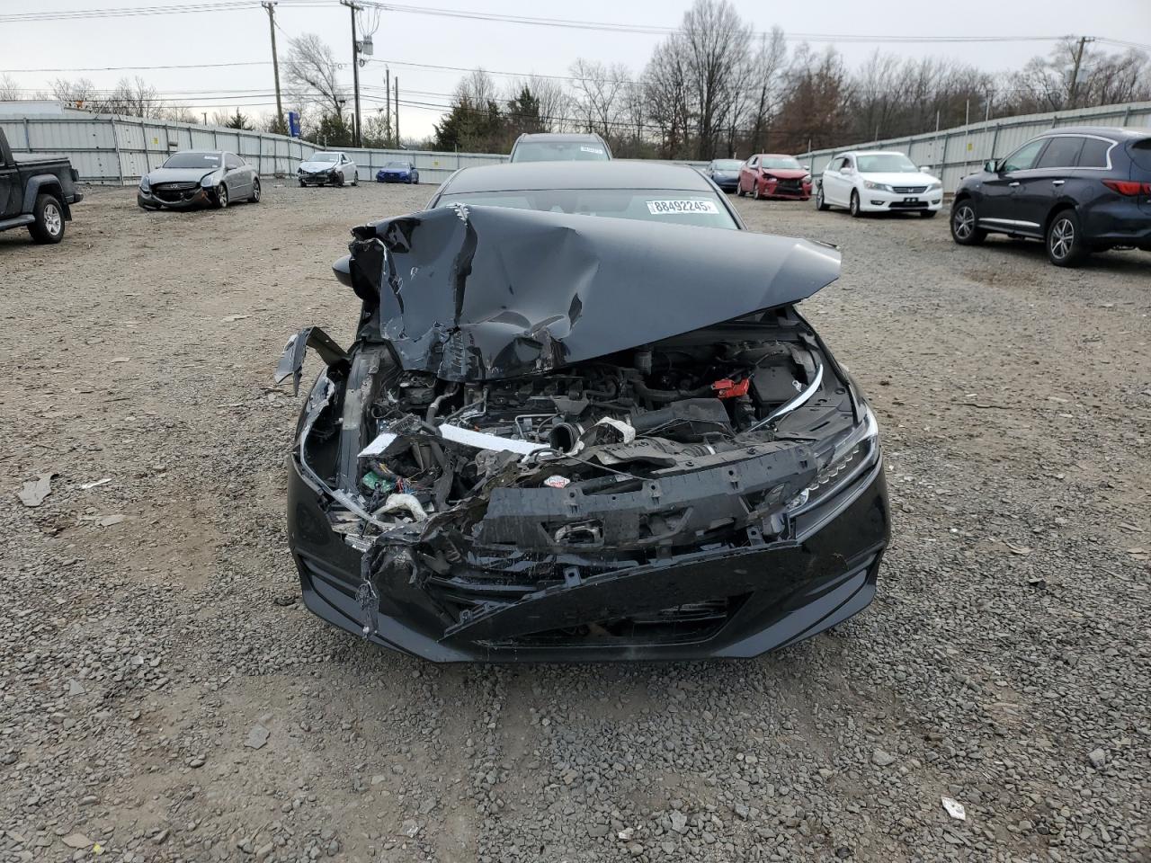 2020 Honda Accord VIN 1HGCV1F15LA105945 Copart auction photo, front end damage thumbnail 5
