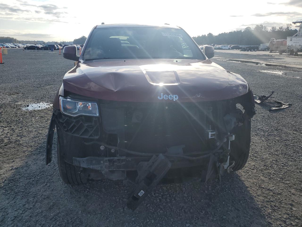 2018 Jeep Grand Cherokee VIN 1C4RJFAG8JC351127 Copart auction photo, front end damage thumbnail 5