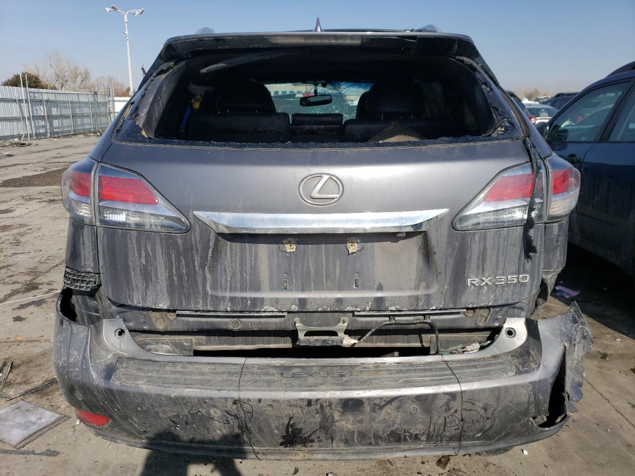 2015 Lexus RX VIN 2T2BK1BA3FC311396 Copart auction photo, rear end / rollover damage thumbnail 6