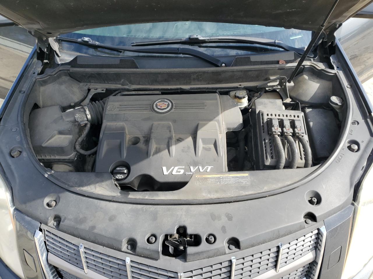 2012 Cadillac SRX VIN 3GYFNFE35CS616785 Copart auction photo, side / rear end damage thumbnail 14