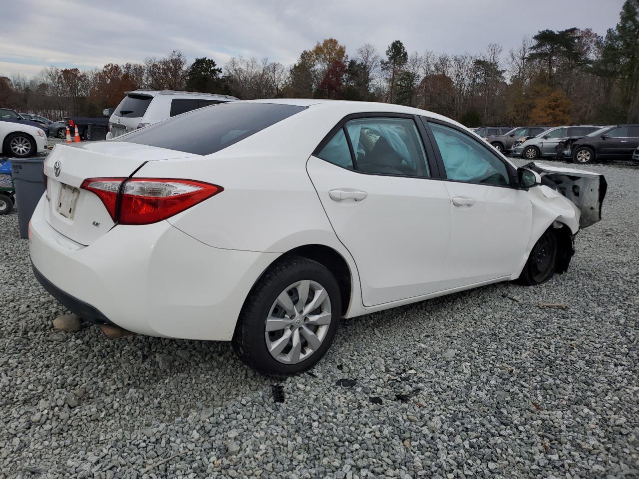 2014 Toyota Corolla VIN 5YFBURHE4EP066243 Copart auction photo, front end damage thumbnail 3