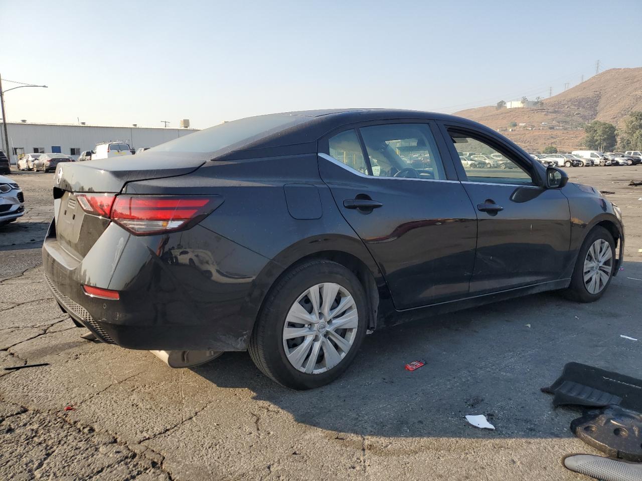 2022 Nissan Sentra VIN 3N1AB8BV0NY310591 Copart auction photo, side / front end damage thumbnail 3