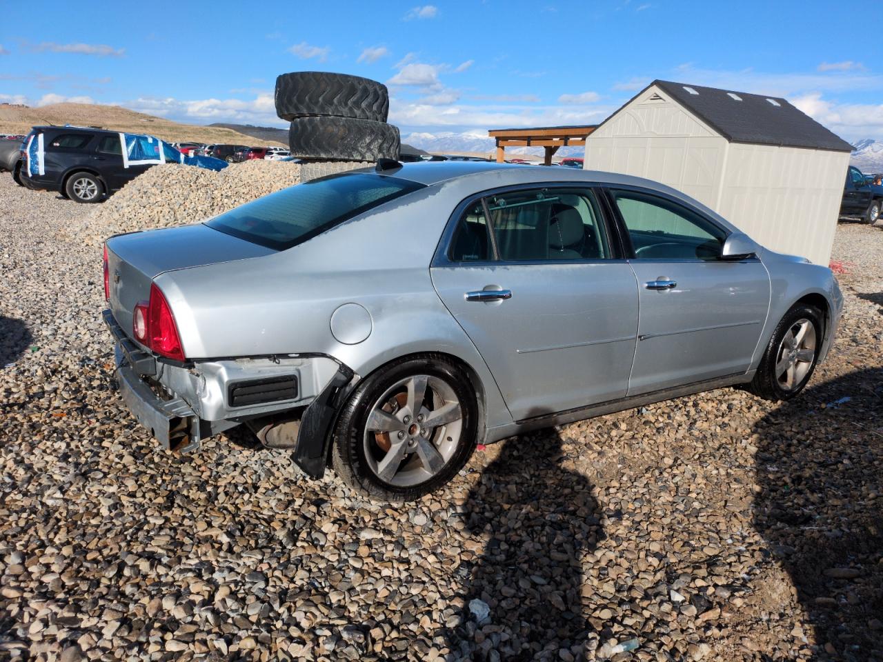 2012 Chevrolet Malibu VIN 1G1ZC5EU9CF150884 Copart auction photo, rear end damage thumbnail 3