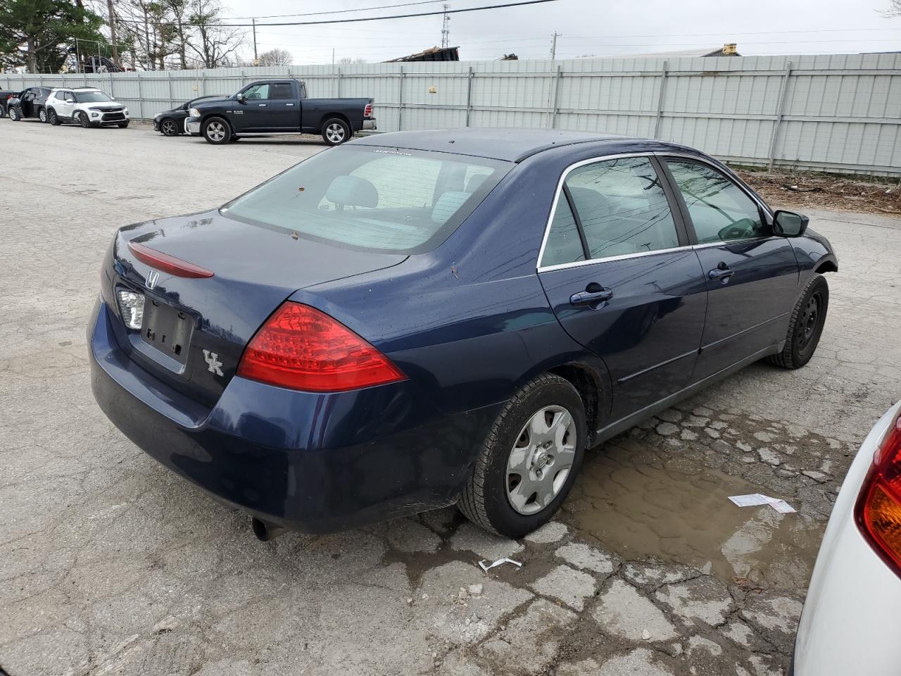 2007 Honda Accord VIN 1HGCM564X7A007634 Copart auction photo, front end damage thumbnail 3