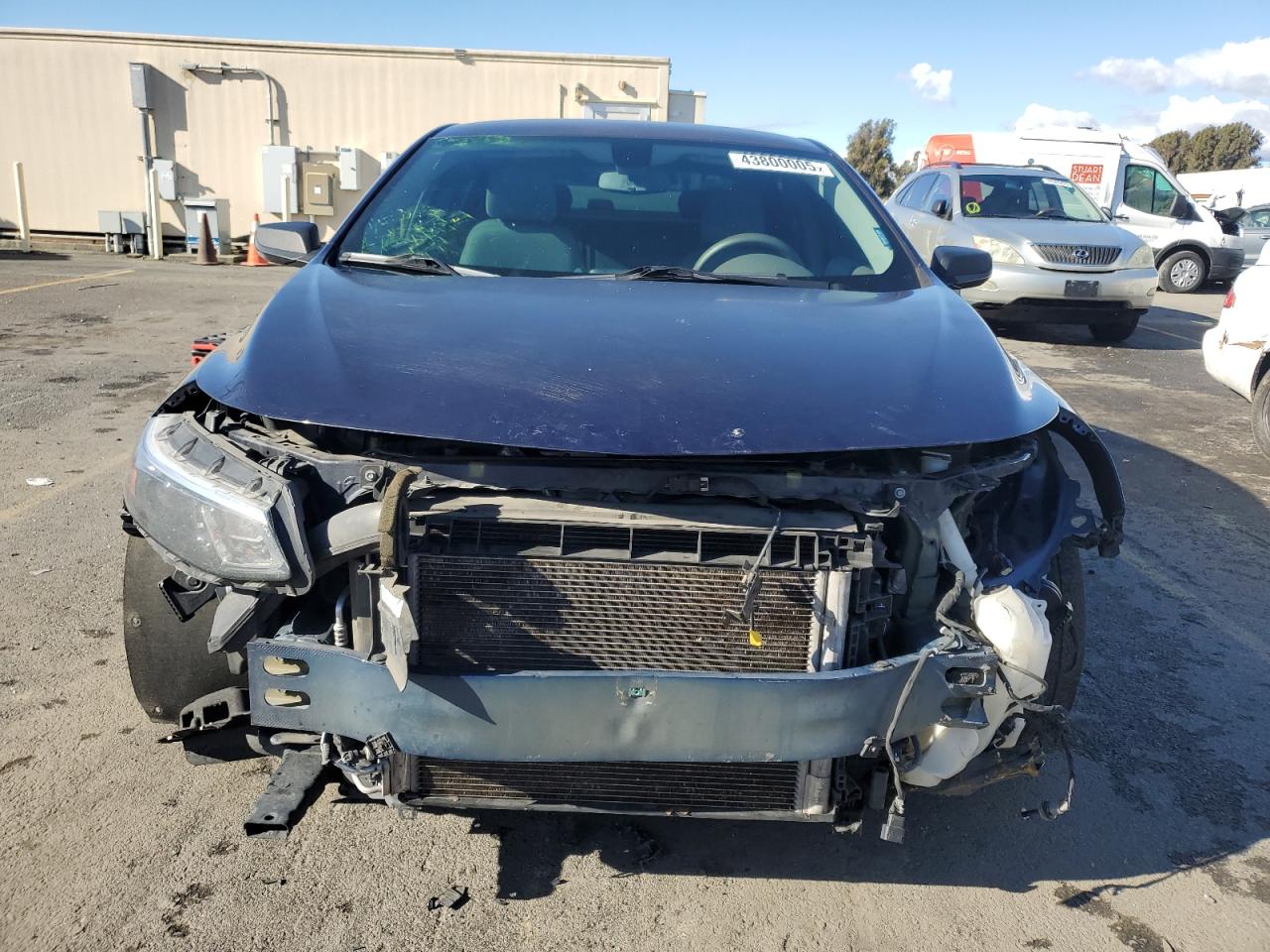 2017 Chevrolet Malibu VIN 1G1ZC5ST2HF105028 Copart auction photo, front end damage thumbnail 5