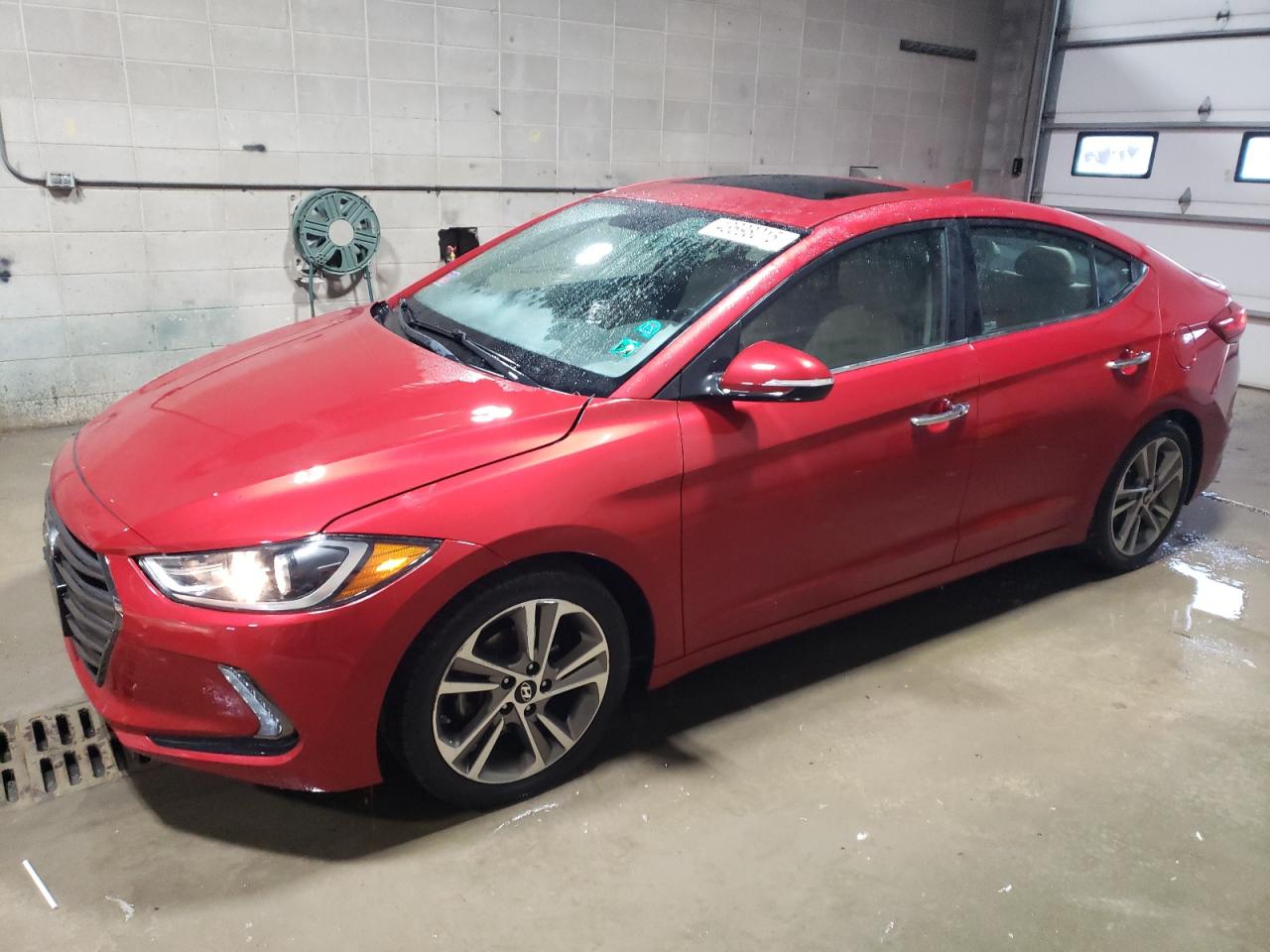 2017 Hyundai Elantra VIN 5NPD84LF5HH066401