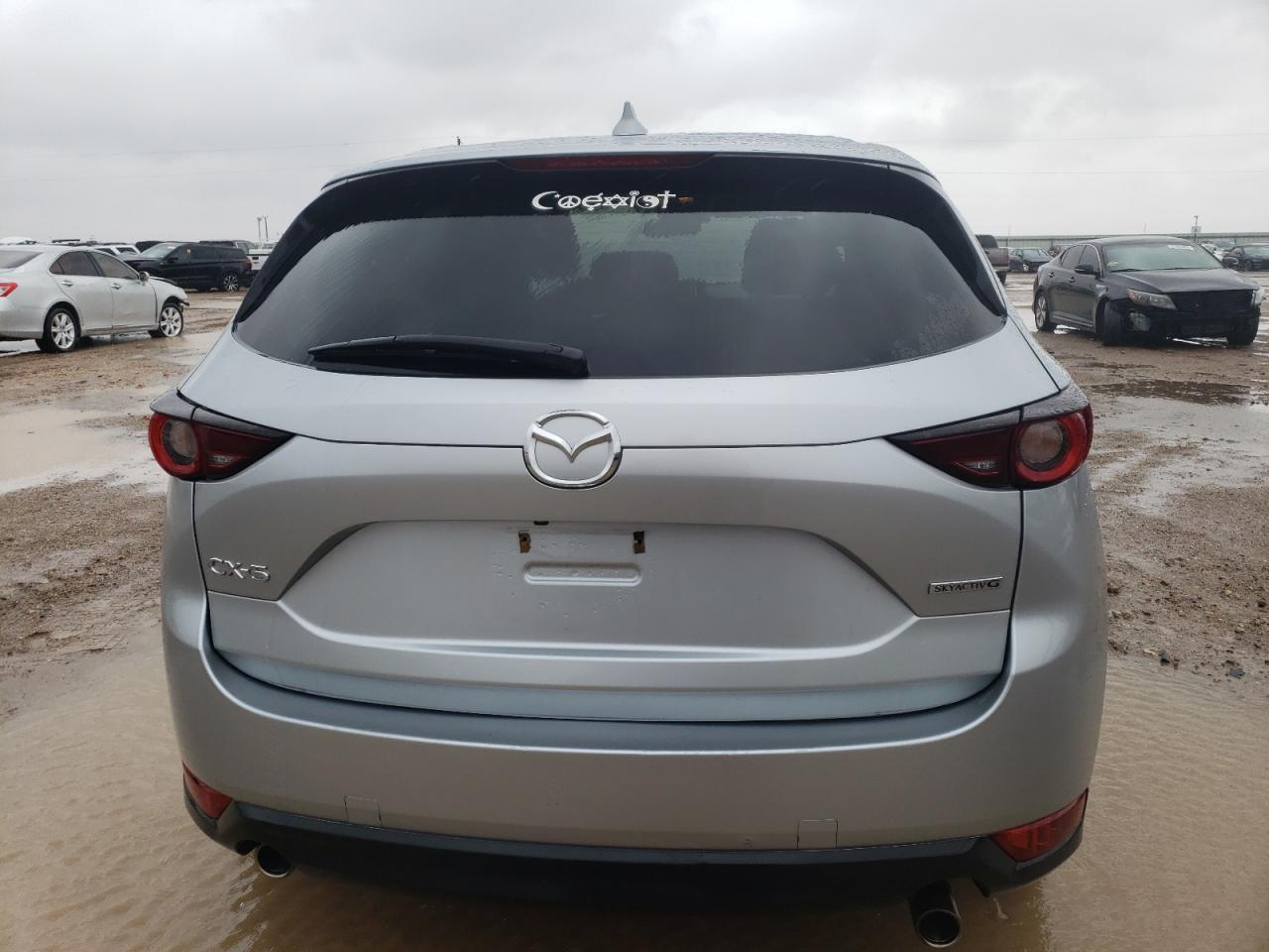 2020 Mazda CX-5 VIN JM3KFACM1L0790125 Copart auction photo, side damage thumbnail 6