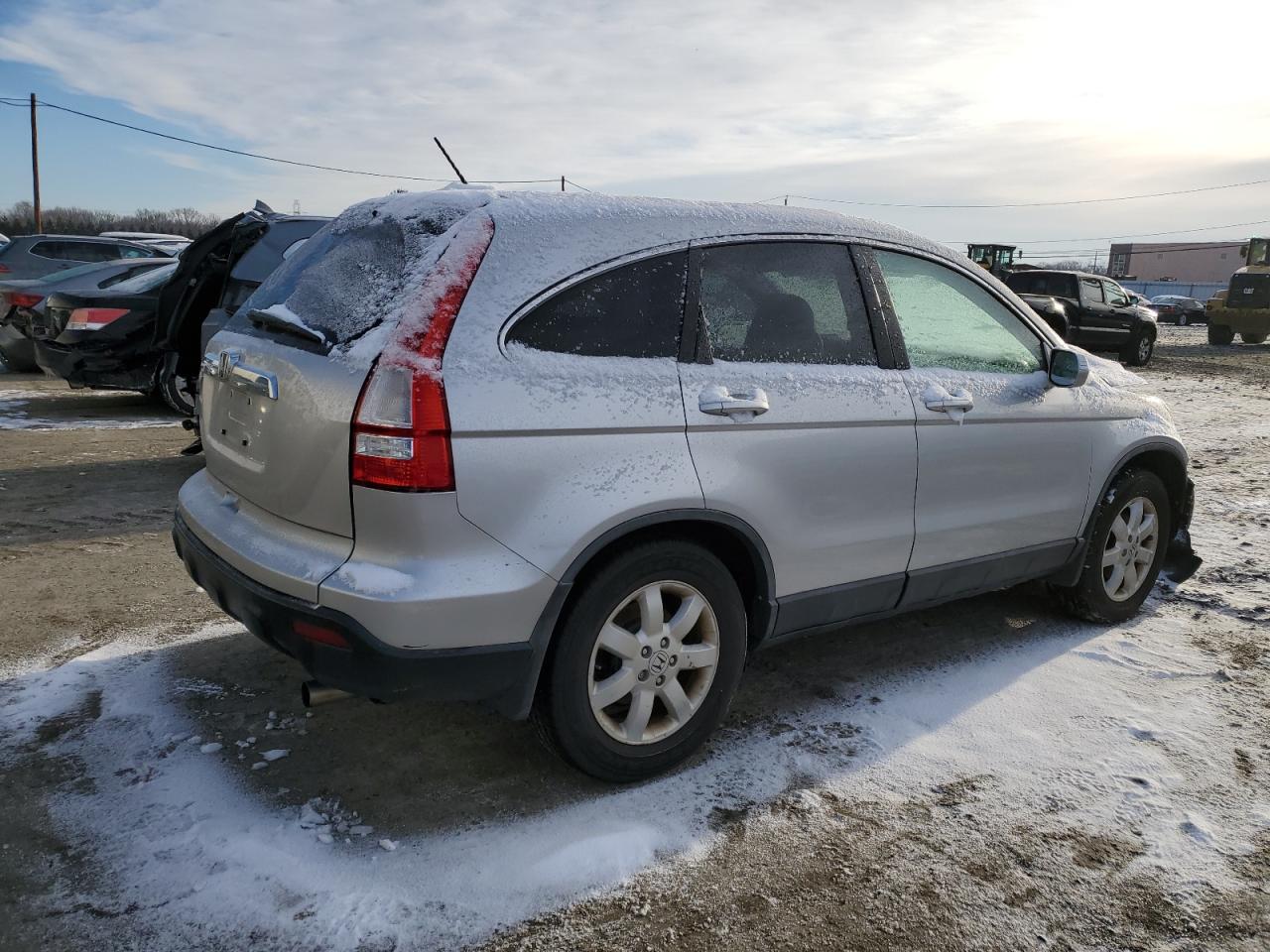 2009 Honda CR-V VIN 5J6RE48749L003927 Copart auction photo, front end damage thumbnail 3