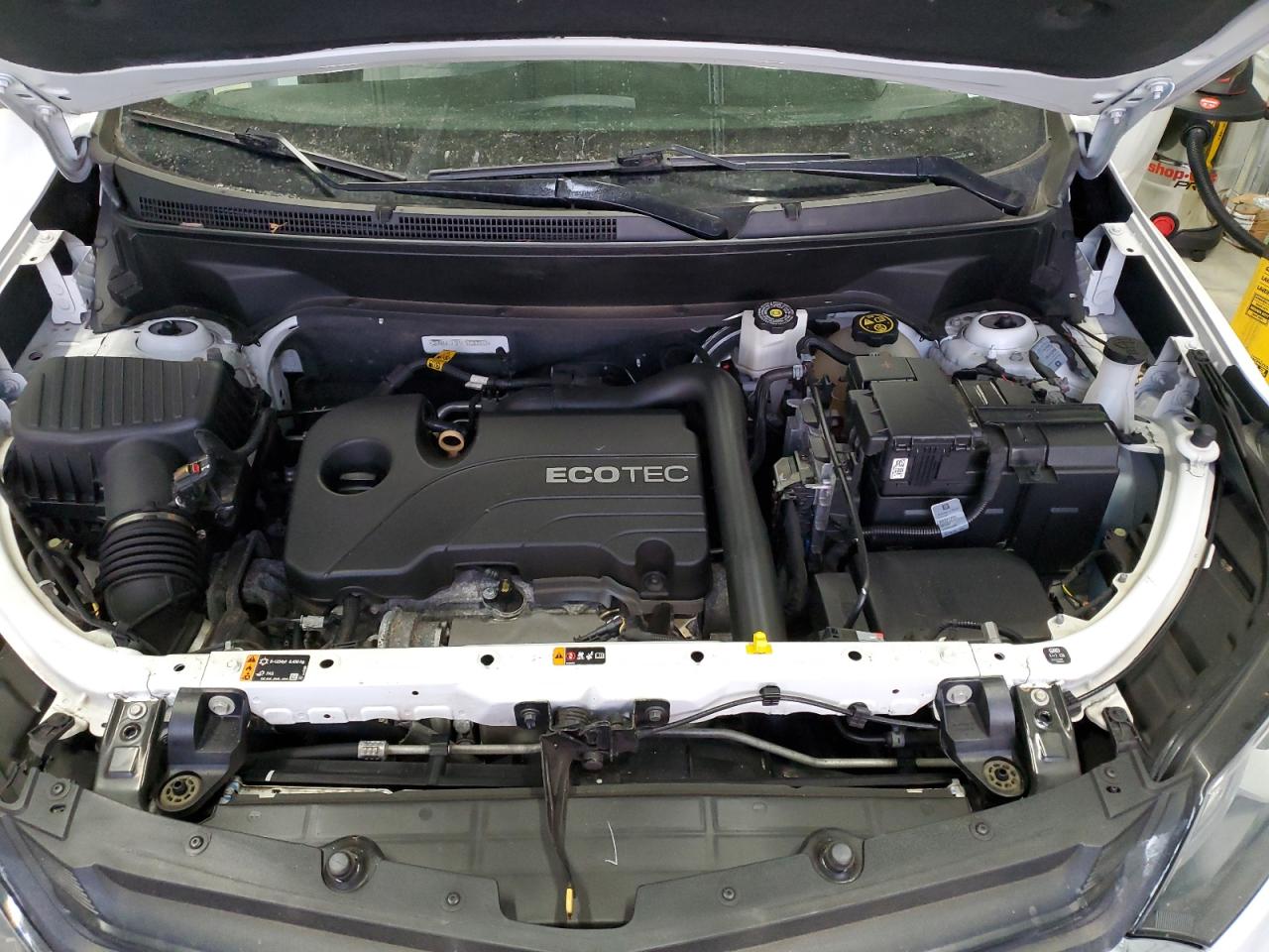 2020 Chevrolet Equinox VIN 3GNAXSEV1LS720993 Copart auction photo, front end / side damage thumbnail 12