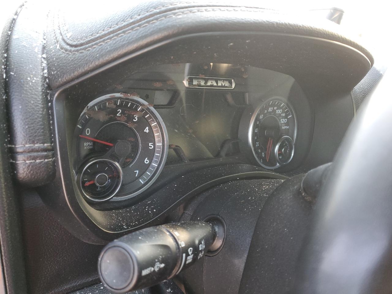 2020 RAM 1500 VIN 1C6RREJT2LN358993 Copart auction photo, rollover damage thumbnail 9