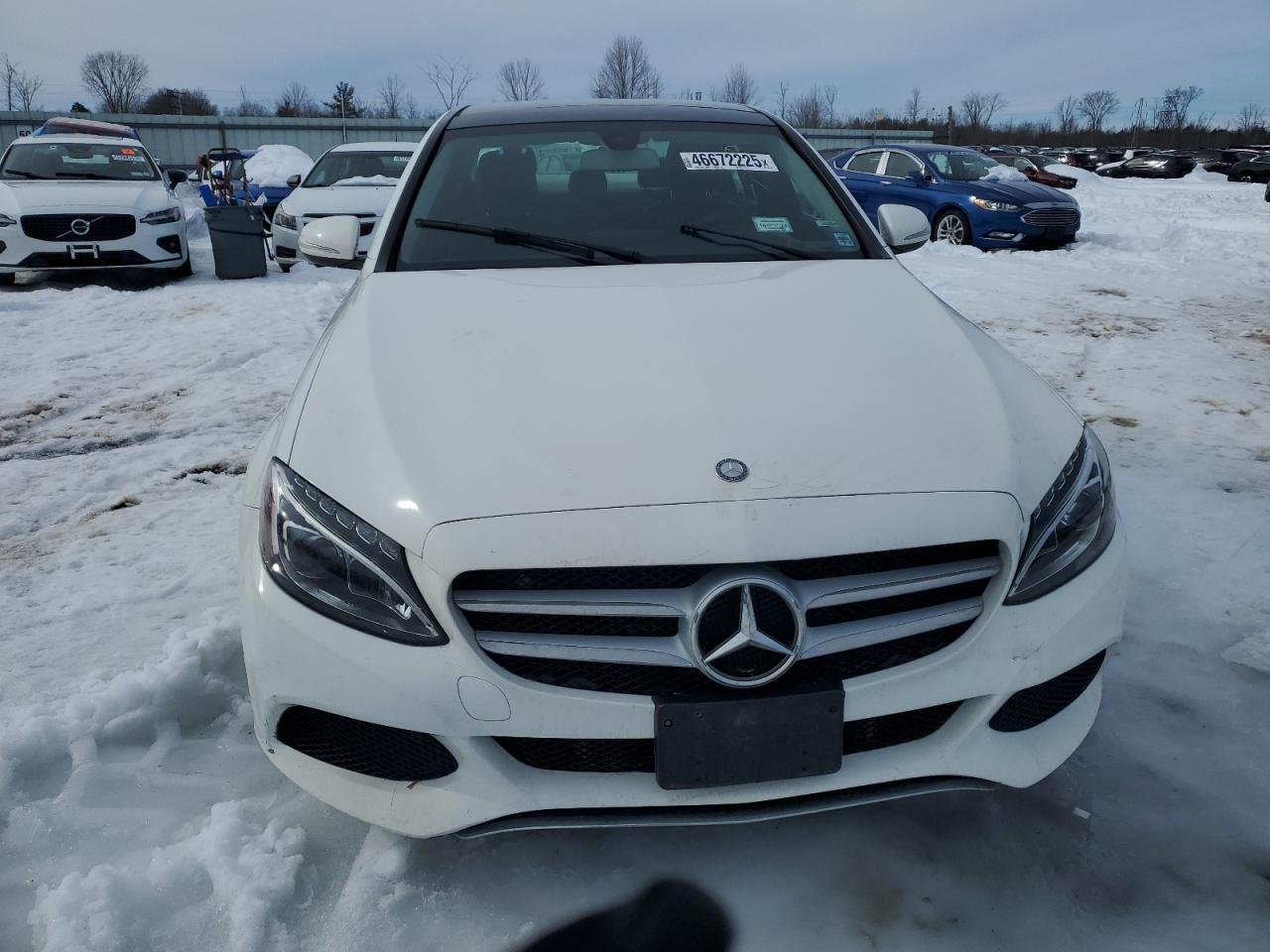 2015 Mercedes-Benz C-klasse VIN 55SWF4KBXFU034731 Copart auction photo, front end damage thumbnail 5