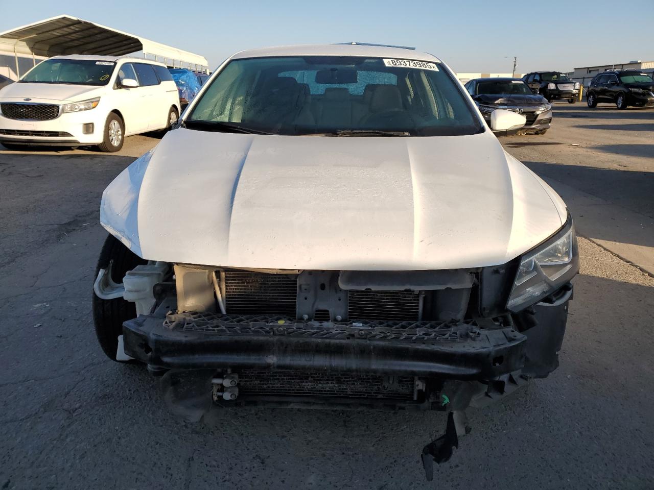 2016 Volkswagen Passat VIN 1VWAT7A34GC017287 Copart auction photo, front end damage thumbnail 5