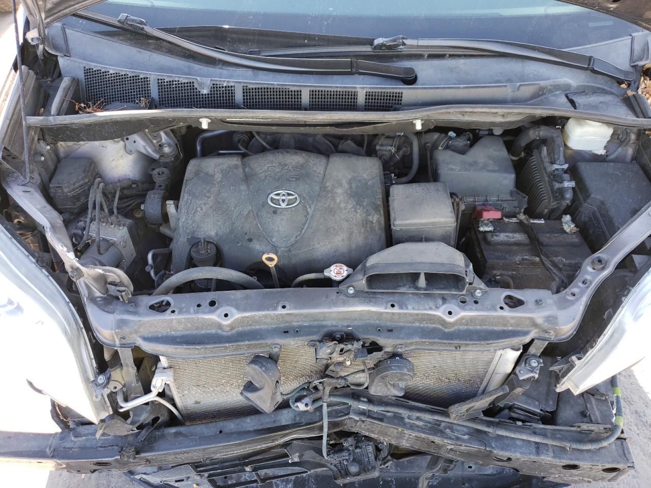 2020 Toyota Sienna VIN 5TDDZ3DCXLS246844 Copart auction photo, front end / rear end damage thumbnail 14