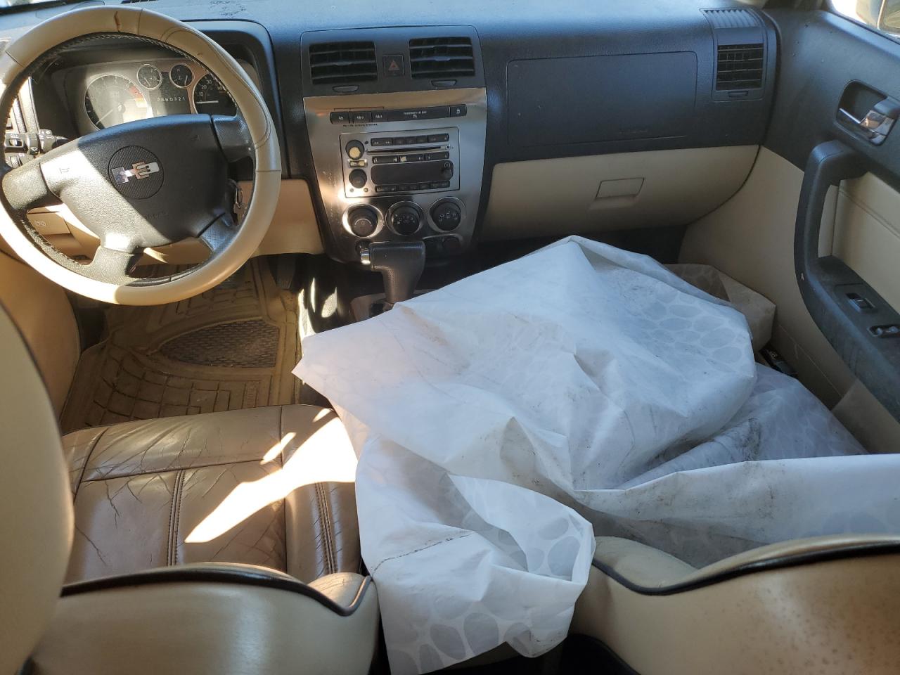 2006 Hummer H3 VIN 5GTDN136968101470 Copart auction photo, mechanical damage thumbnail 8