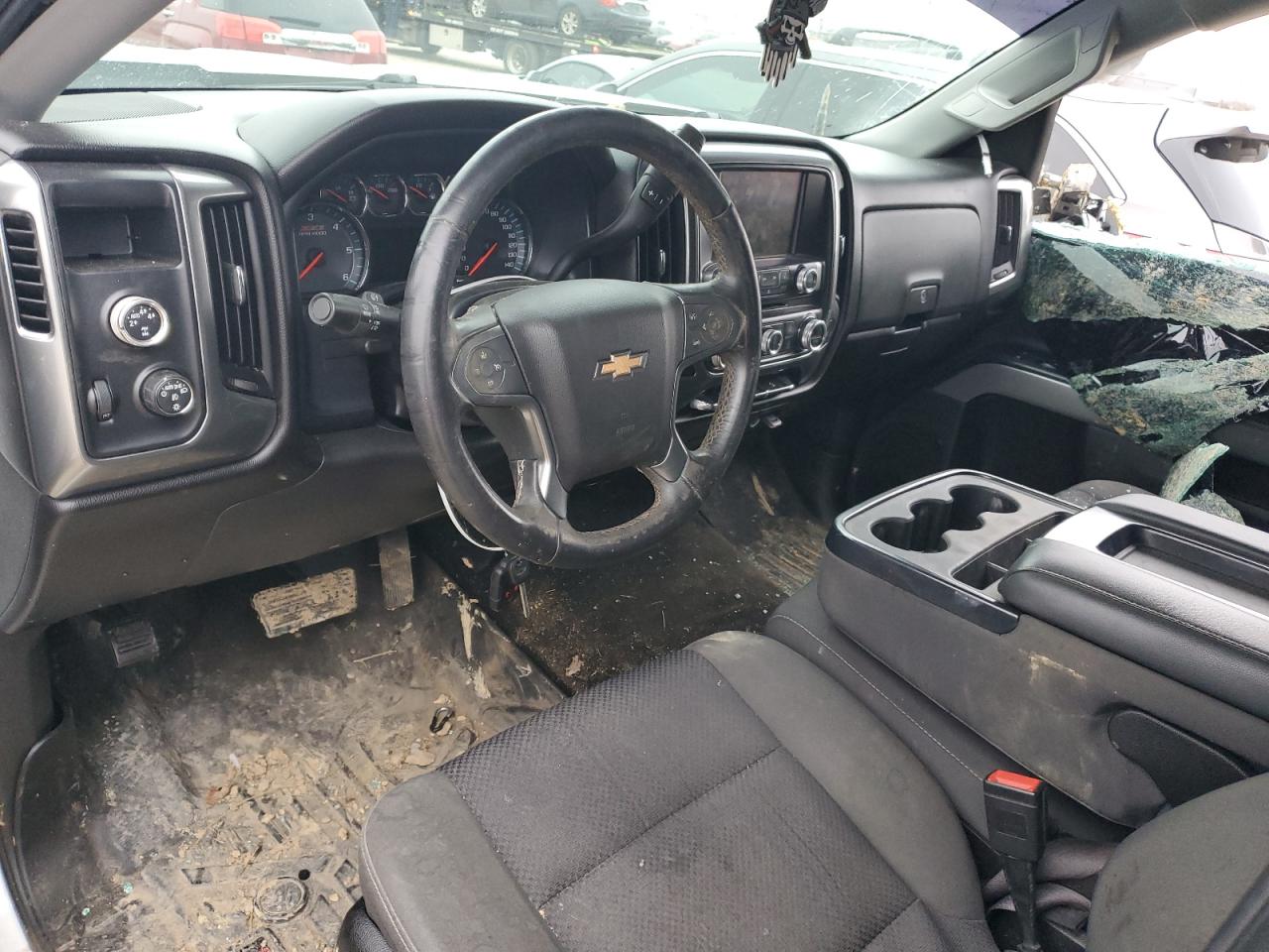 2016 Chevrolet Silverado VIN 3GCUKREC9GG132988 Copart auction photo, side / mechanical damage thumbnail 8