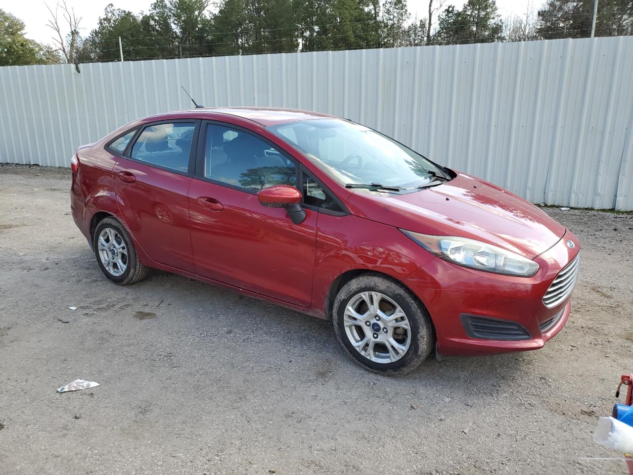 2015 Ford Fiesta VIN 3FADP4BJ4FM219324 Copart auction photo, front end damage thumbnail 4
