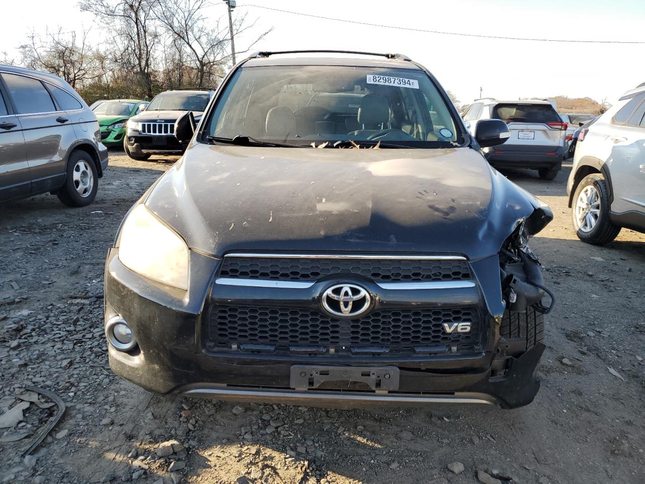 2009 Toyota RAV 4 VIN 2T3BK31V19W008390 Copart auction photo, side / front end damage thumbnail 5