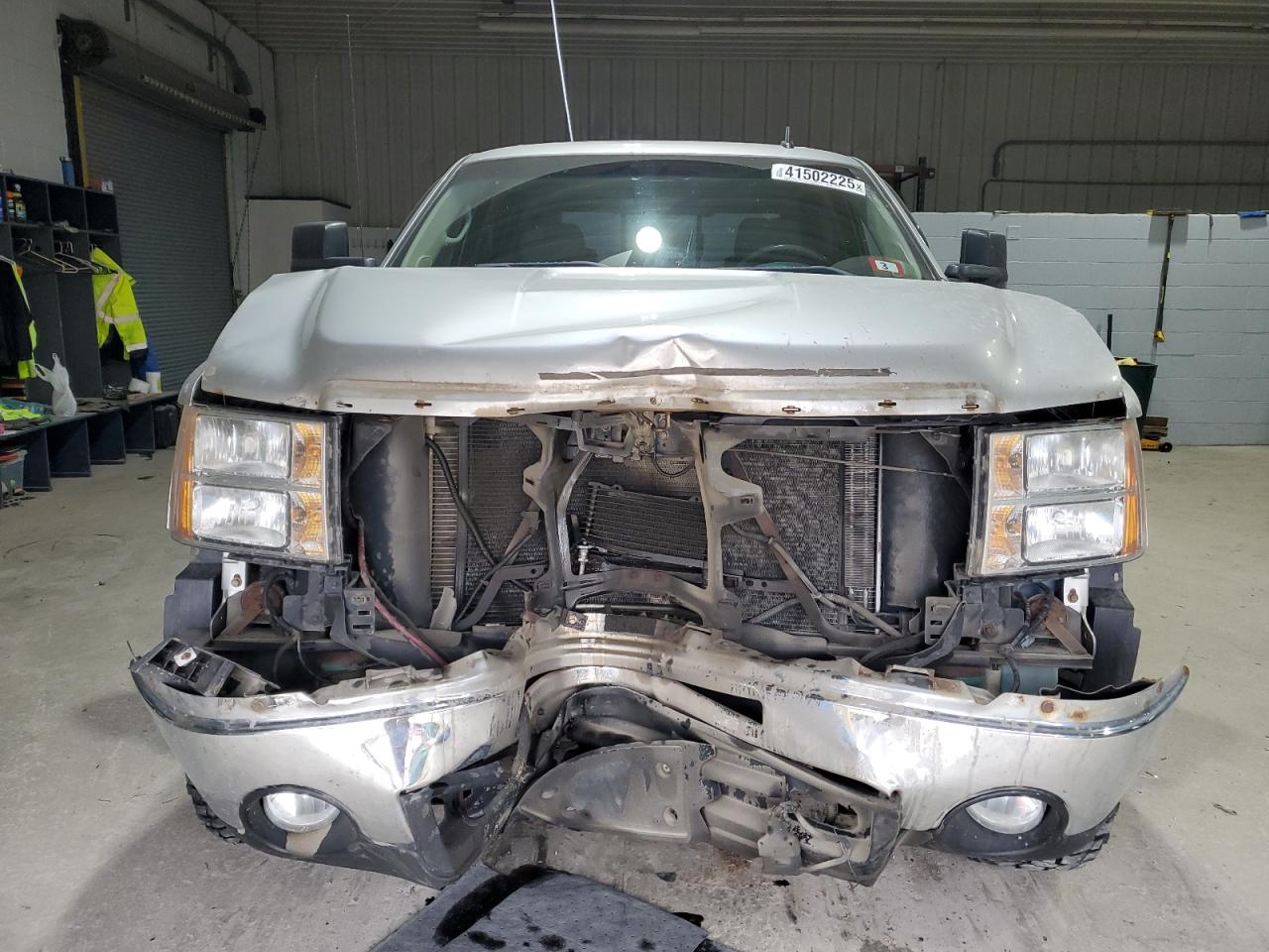2011 GMC Sierra VIN 3GTP2WE38BG244623 Copart auction photo, all over / front end damage thumbnail 5