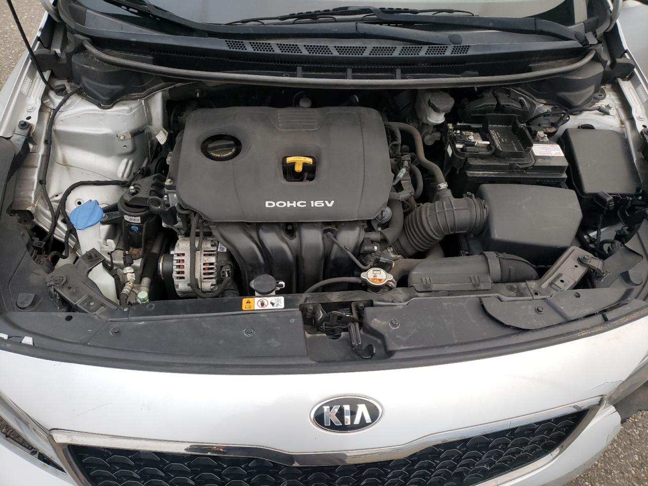 2017 KIA Forte VIN 3KPFL4A74HE060063 Copart auction photo, front end damage thumbnail 11