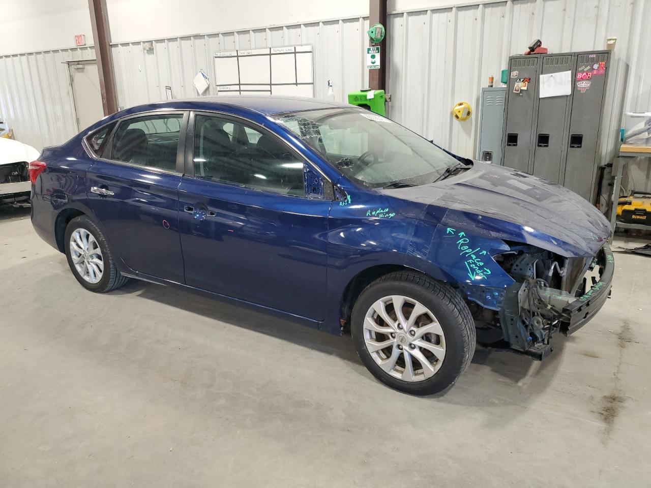 2019 Nissan Sentra VIN 3N1AB7APXKY426602 Copart auction photo, front end damage thumbnail 4