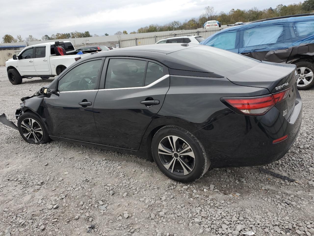 2021 Nissan Sentra VIN 3N1AB8CV2MY318348 Copart auction photo, front end damage thumbnail 2
