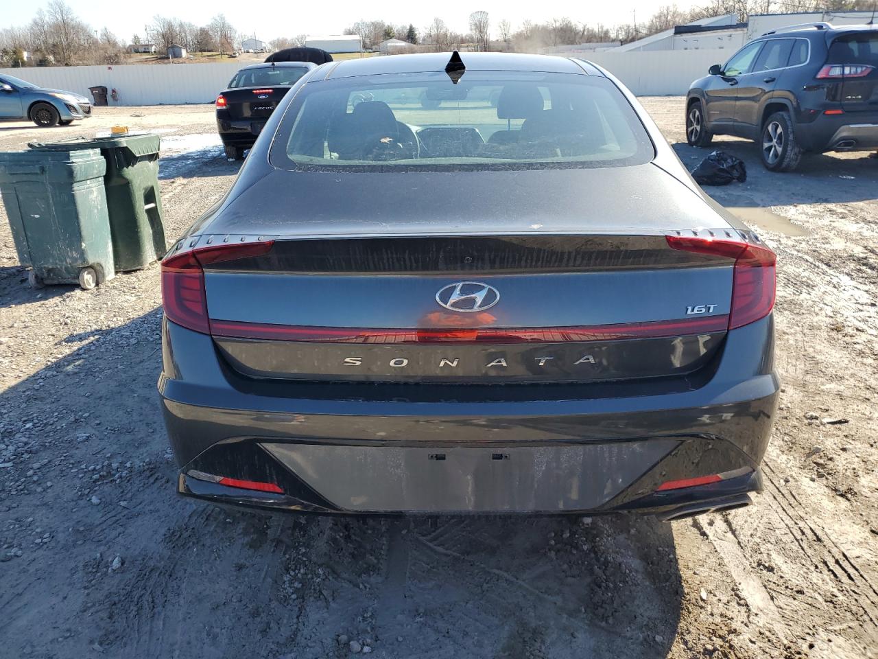 2023 Hyundai Sonata VIN KMHL44J23PA249918 Copart auction photo, front end / side damage thumbnail 6
