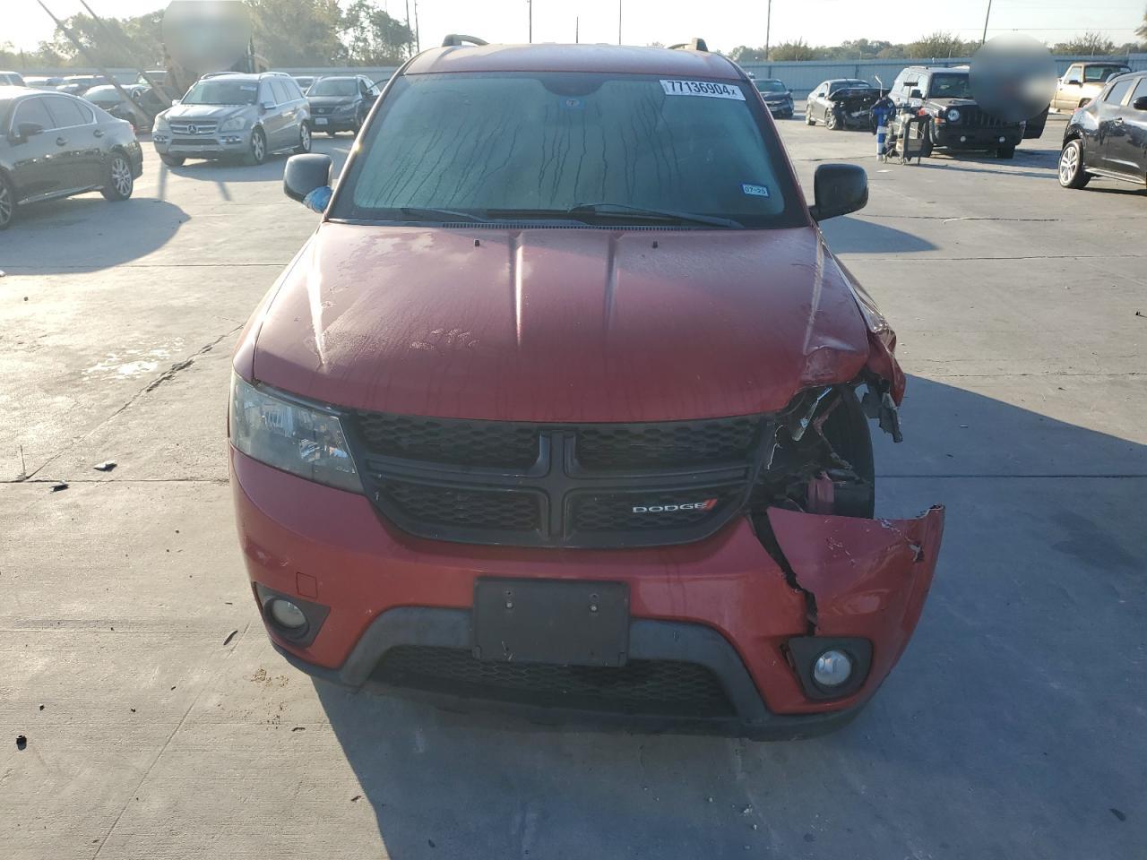 2018 Dodge Journey VIN 3C4PDCBG5JT255276 Copart auction photo, front end damage thumbnail 5