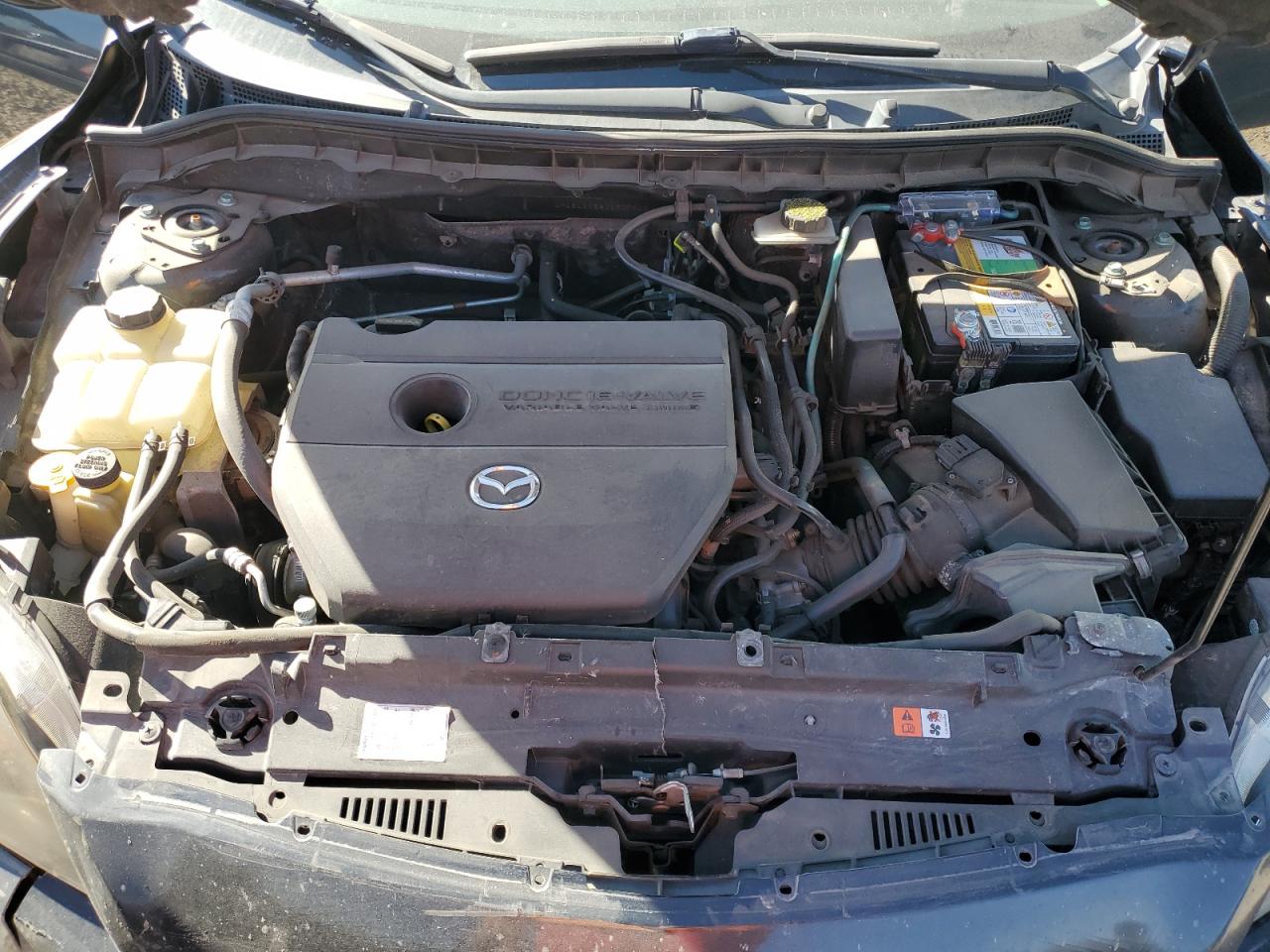 2012 Mazda 3 VIN JM1BL1V58C1507916 Copart auction photo, rear end / front end damage thumbnail 13