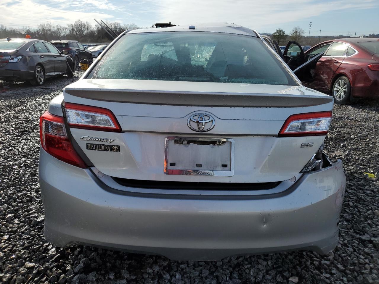 2012 Toyota Camry VIN 4T1BF1FKXCU077604 Copart auction photo, side / all over damage thumbnail 6