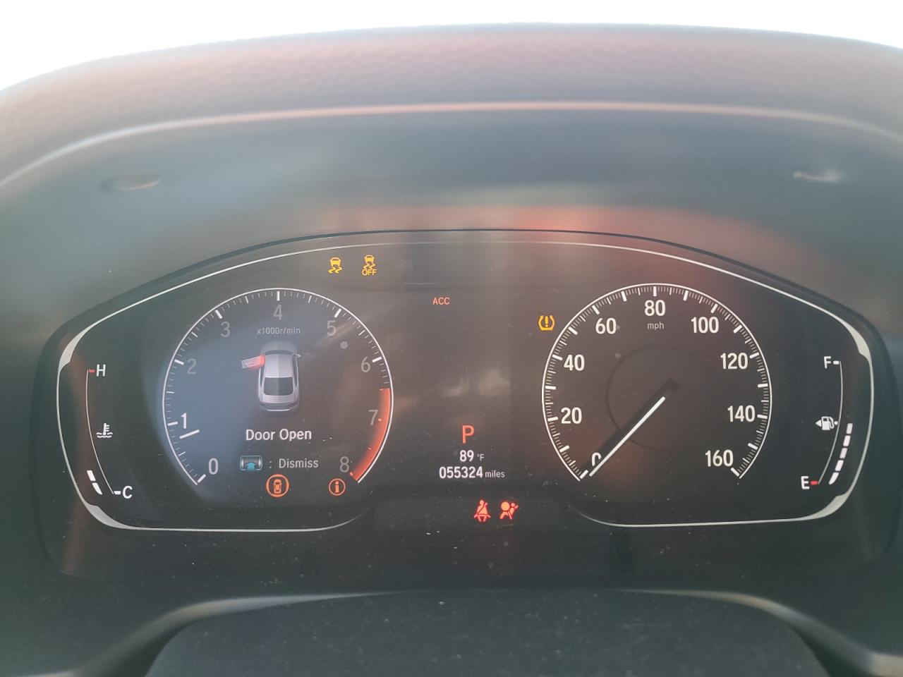 2020 Honda Accord VIN 1HGCV1F39LA057027 Copart auction photo, side / minor dent/scratches damage thumbnail 9