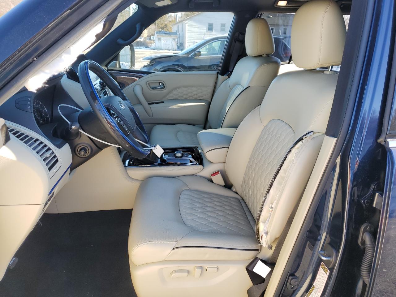 2024 Infiniti QX80 VIN JN8AZ2BE4R9327450 Copart auction photo, side damage thumbnail 7