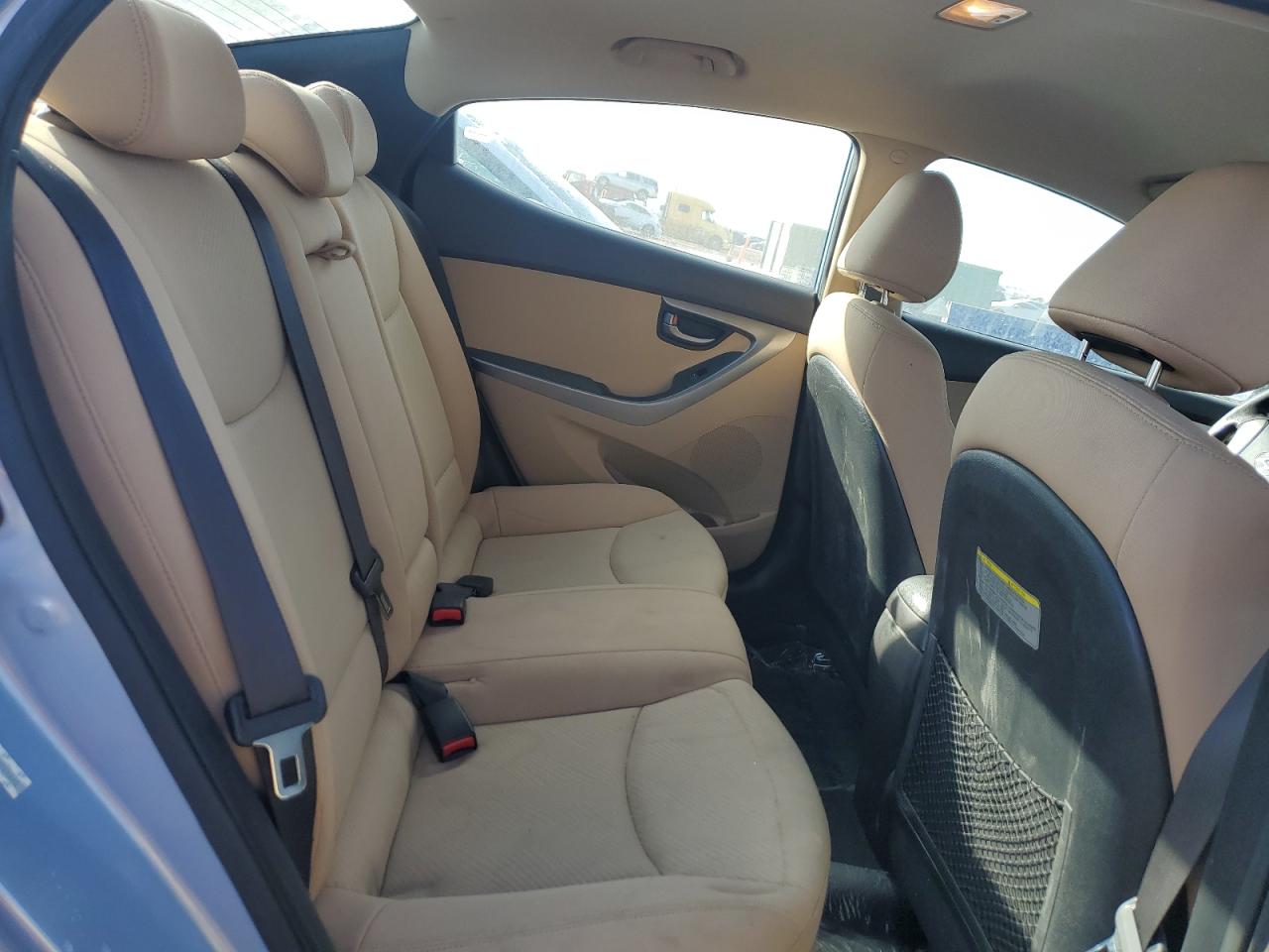 2013 Hyundai Elantra VIN KMHDH4AE4DU725350 Copart auction photo, side damage thumbnail 10