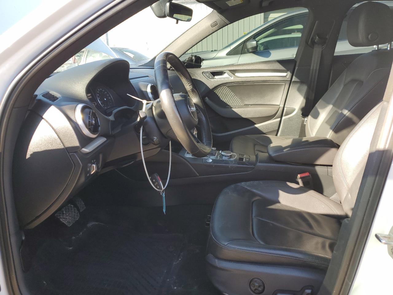 2017 Audi A3 VIN WAUB8GFF9H1025696 Copart auction photo, side / front end damage thumbnail 7