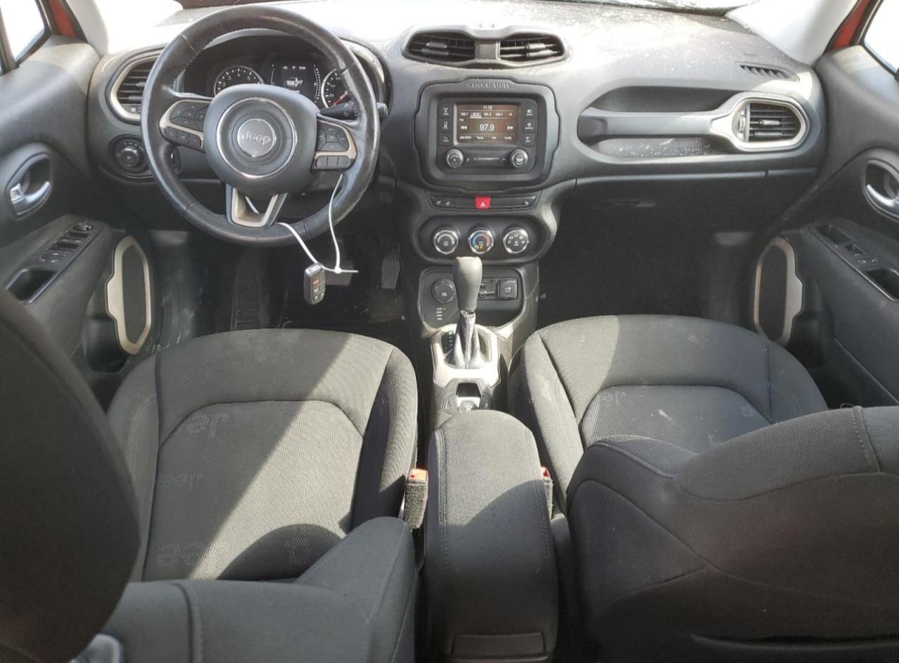 2017 Jeep Renegade VIN ZACCJBBB9HPG45076 Copart auction photo, front end damage thumbnail 8