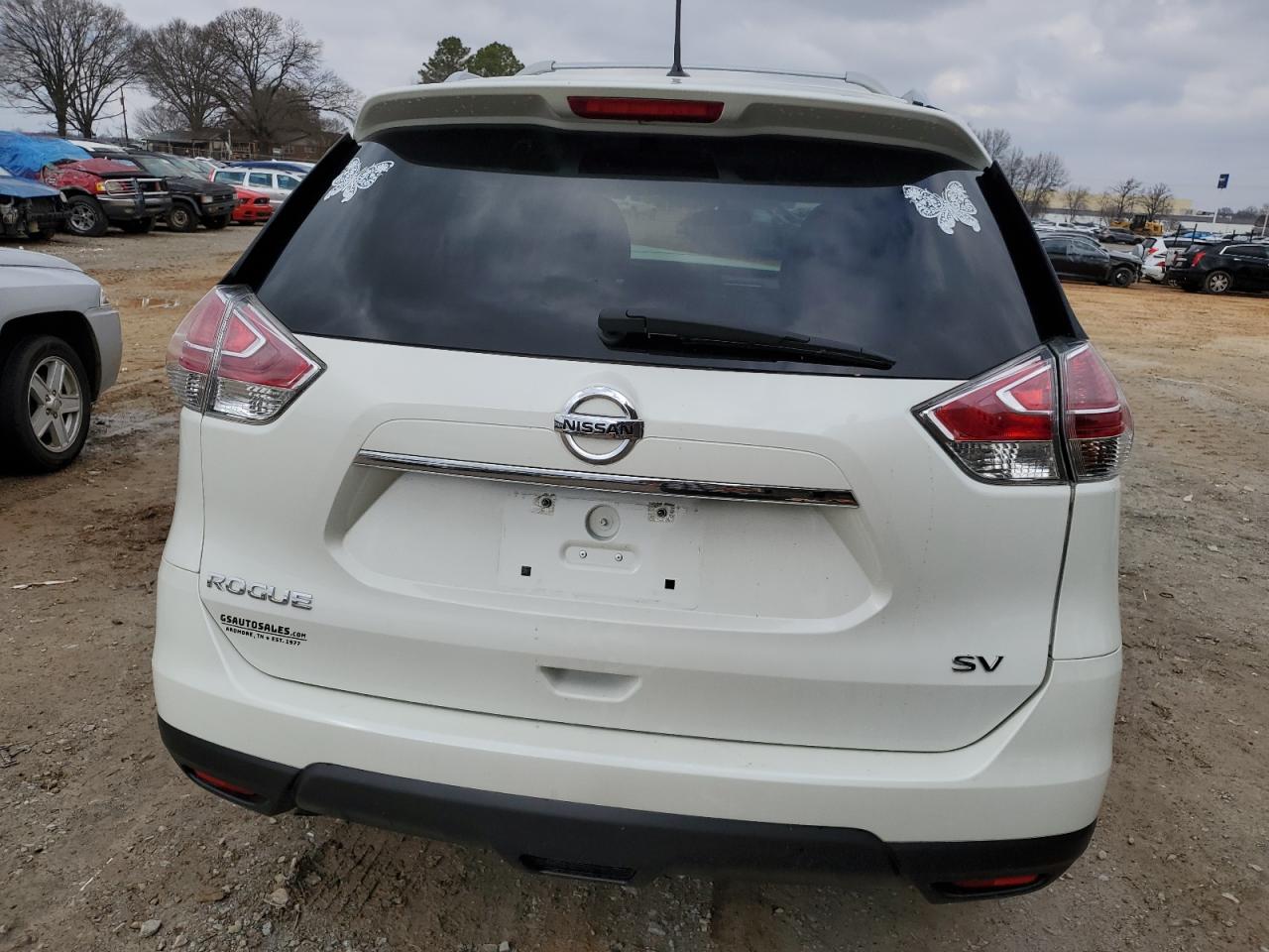 2015 Nissan Rogue VIN 5N1AT2MT2FC889365 Copart auction photo, front end damage thumbnail 6