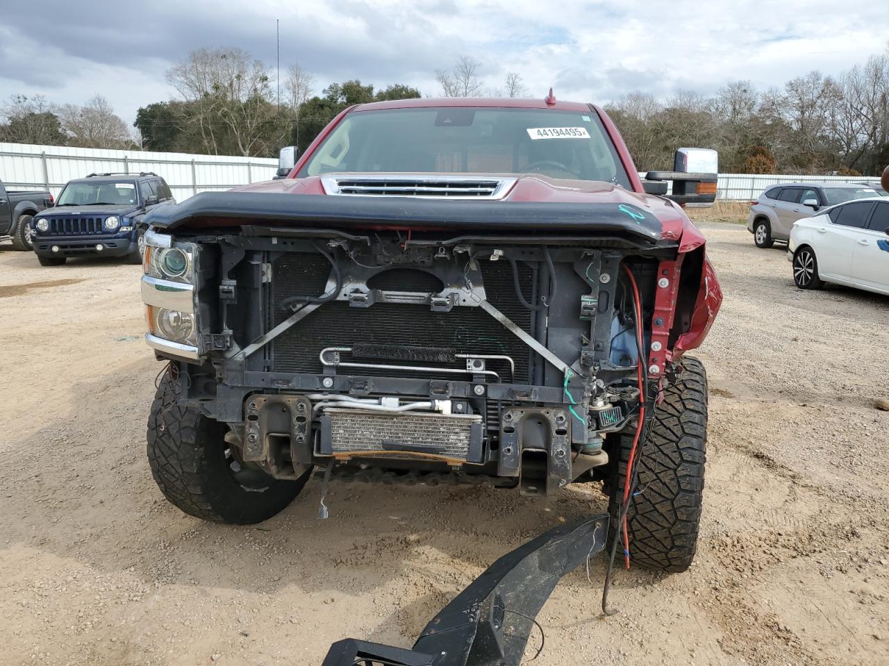 2019 Chevrolet Silverado VIN 1GC4KYEY9KF112871 Copart auction photo, front end / rear end damage thumbnail 5