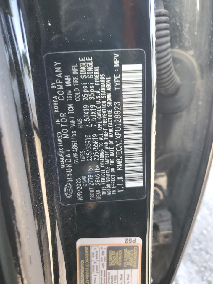 2023 Hyundai Tucson VIN KM8JECA1XPU128923 Copart auction photo, front end damage thumbnail 13