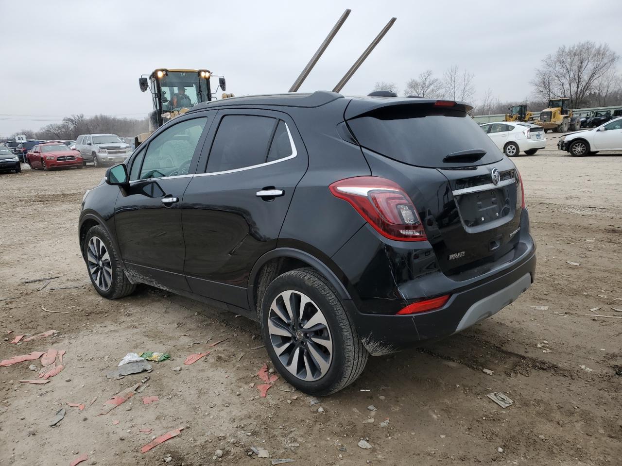2019 Buick Encore VIN KL4CJCSM8KB749190 Copart auction photo, front end damage thumbnail 2
