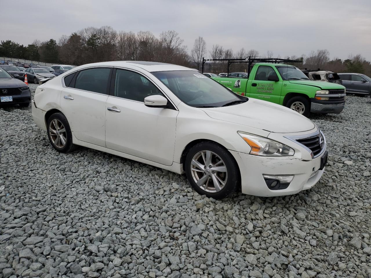2014 Nissan Altima VIN 1N4AL3AP0EC163543 Copart auction photo, rear end damage thumbnail 4