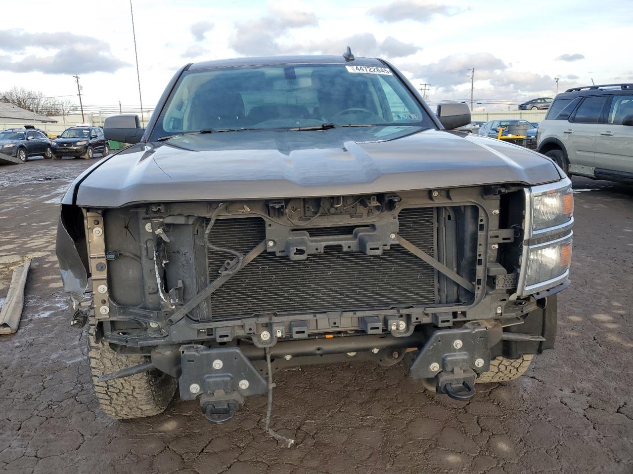 2015 Chevrolet Silverado VIN 1GCVKREC3FZ359015 Copart auction photo, front end / minor dent/scratches damage thumbnail 5