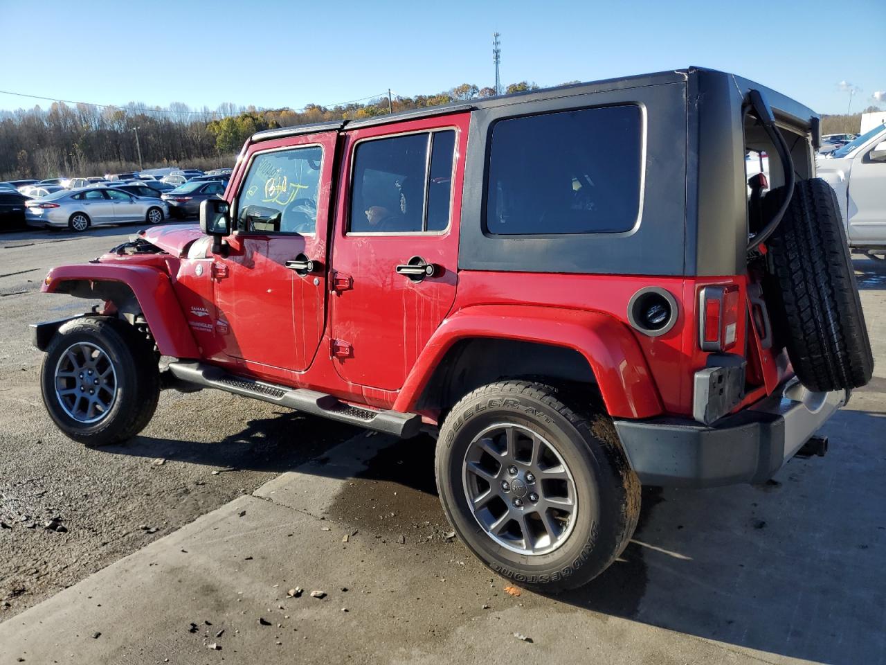 2010 Jeep Wrangler VIN 1J4BA5H12AL167115 Copart auction photo, all over damage thumbnail 2