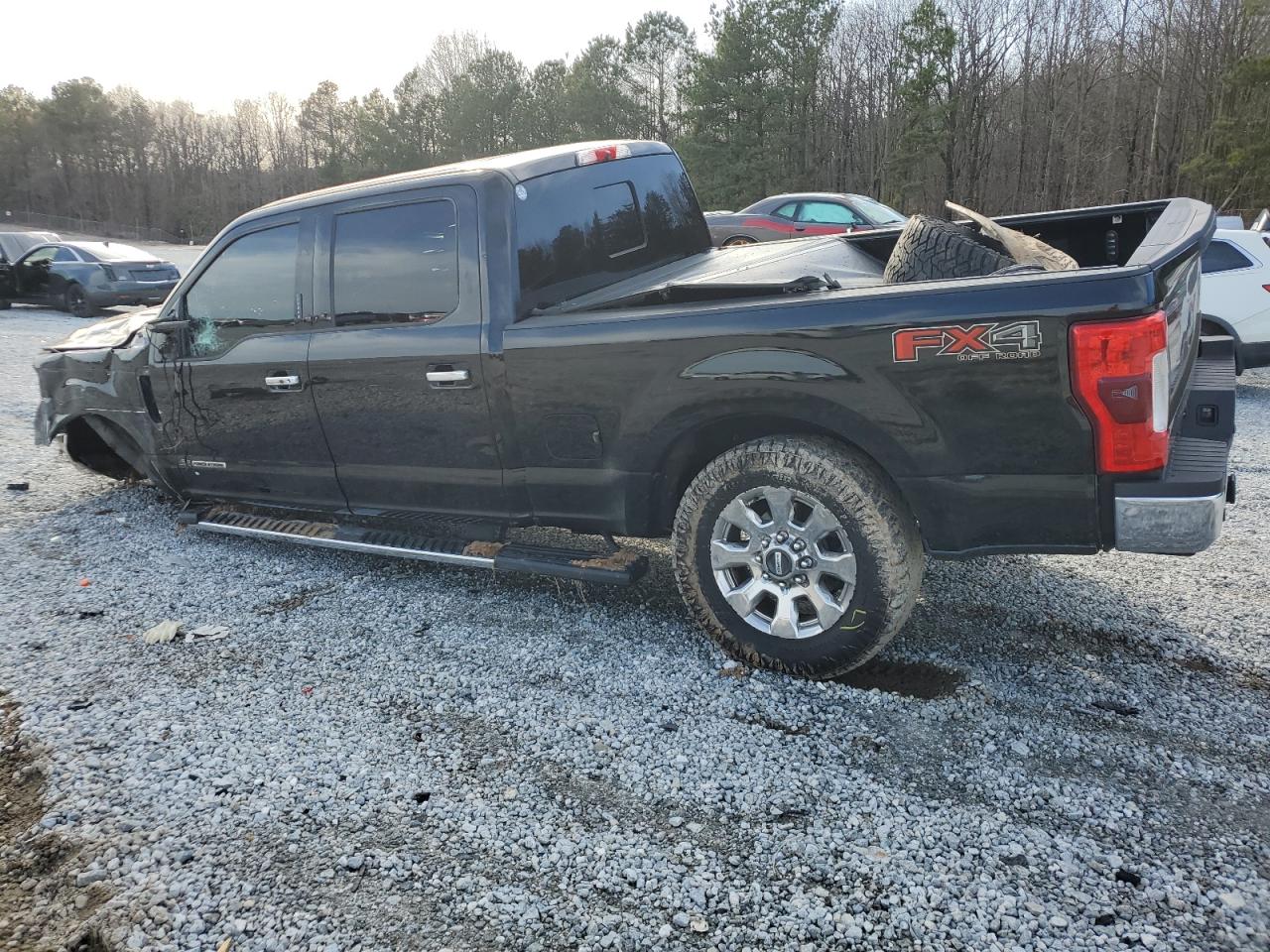 2017 Ford F250 VIN 1FT7W2BT1HED39154 Copart auction photo, front end / undercarriage damage thumbnail 2