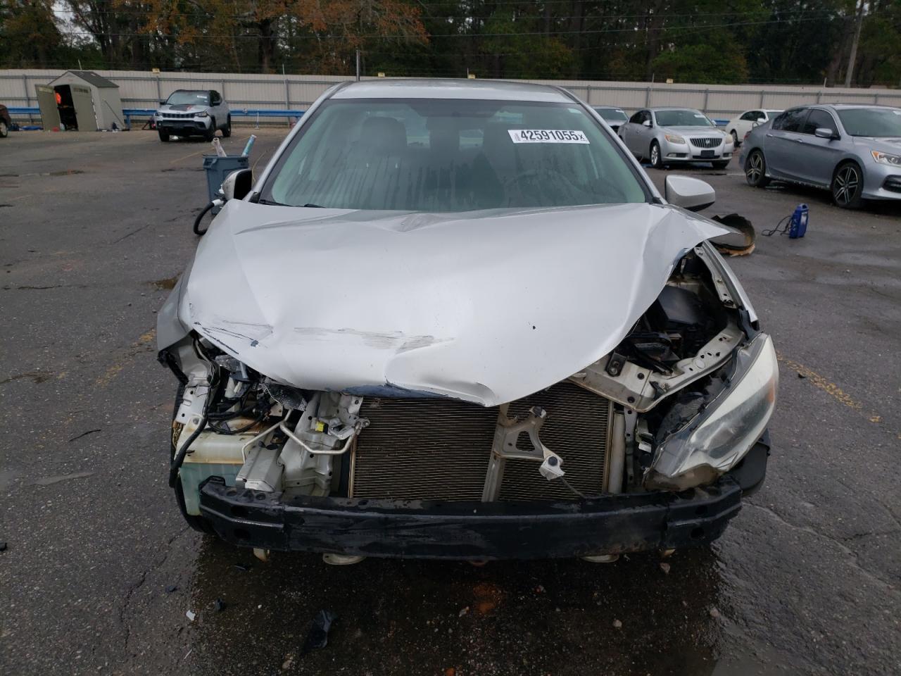 2016 Toyota Corolla VIN 2T1BURHE0GC681312 Copart auction photo, front end damage thumbnail 5