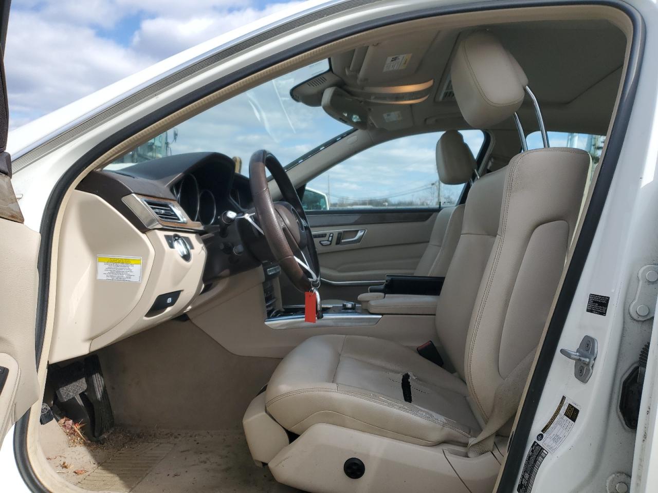 2014 Mercedes-Benz E-klasse VIN WDDHF8JB6EA860573 Copart auction photo, front end / rear end damage thumbnail 7