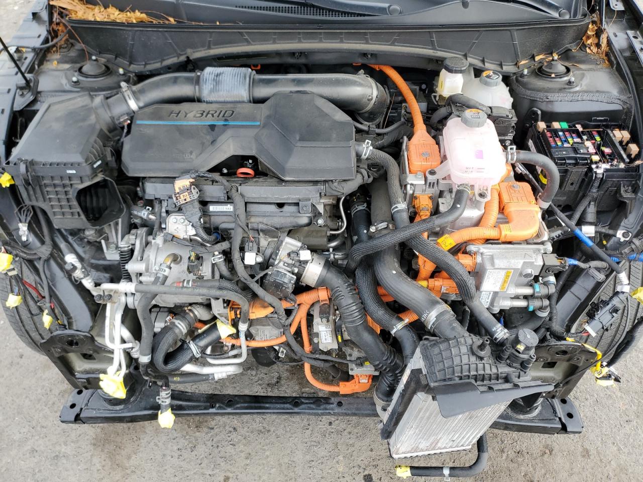 2022 Hyundai Tucson VIN KM8JFCA18NU037837 Copart auction photo, front end / side damage thumbnail 12
