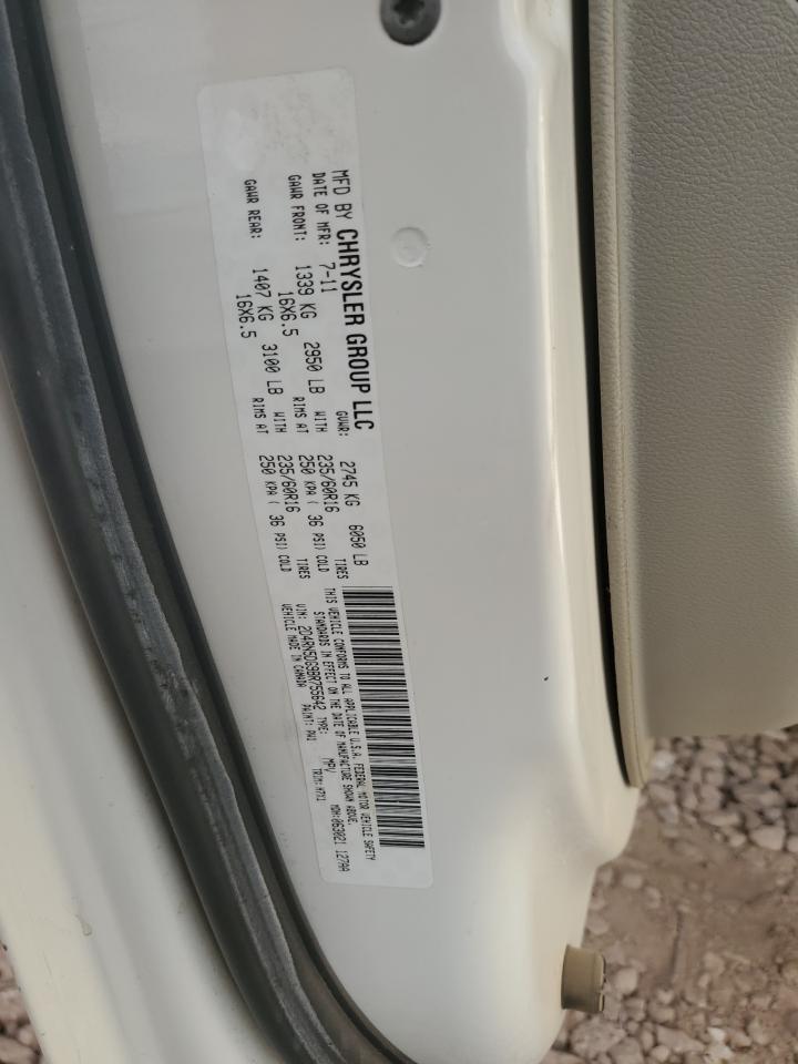 2011 Dodge Caravan VIN 2D4RN5DG9BR755642 Copart auction photo, all over damage thumbnail 13