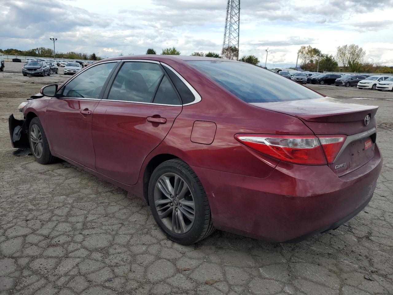 2017 Toyota Camry VIN 4T1BF1FK7HU706050 Copart auction photo, front end damage thumbnail 2