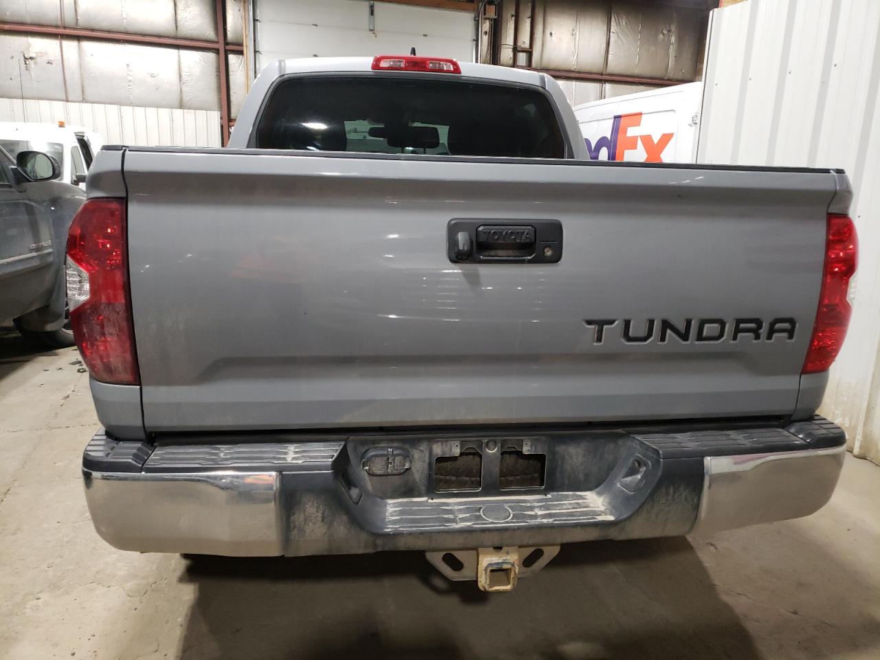 2021 Toyota Tundra VIN 5TFDY5F15MX017834 Copart auction photo, front end / all over damage thumbnail 6